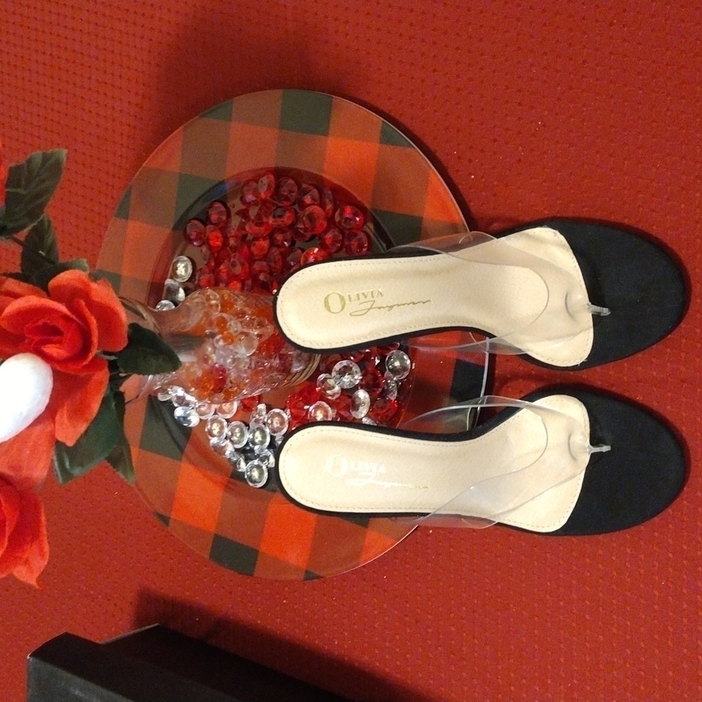 OLIVIA Open Toe Heels
